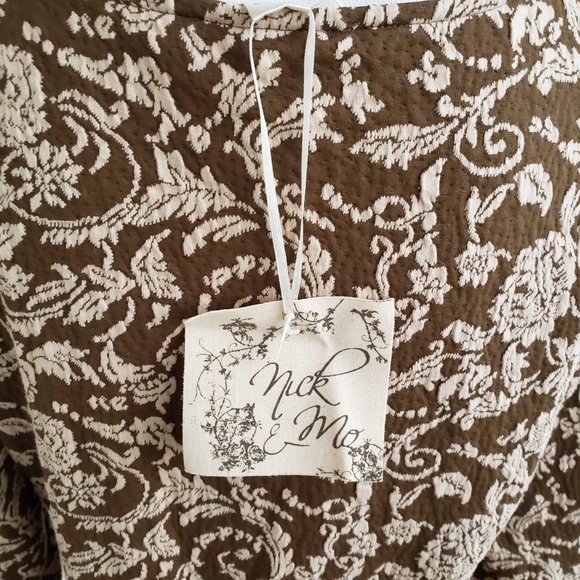 NWT Nick and Me Tunic style dress with long sleeves and a tapestry design - Picture 5 of 9